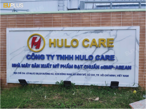 thi công bảng hiệu nhà máy
