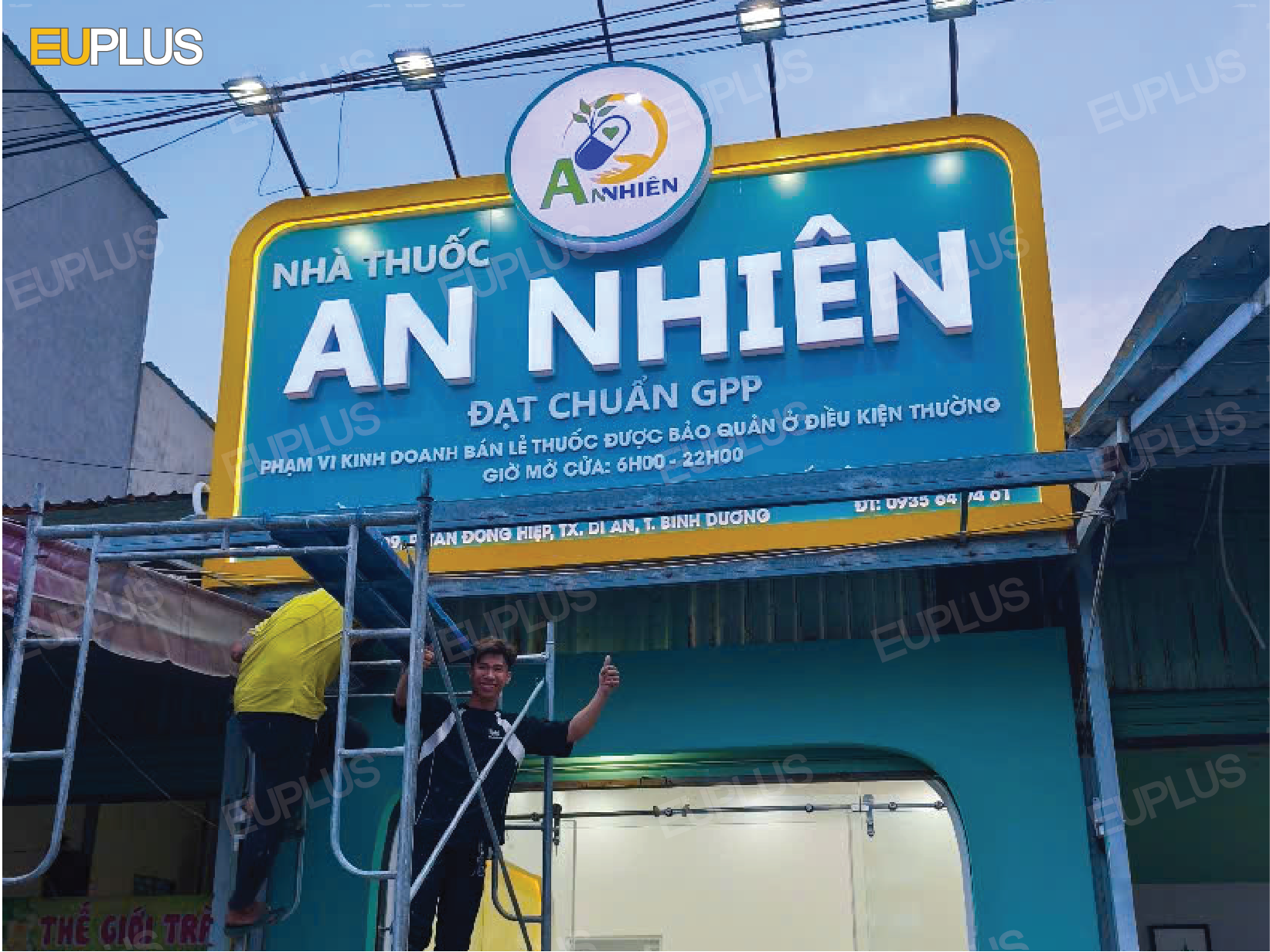 Mẫu bảng hiệu nhà thuốc