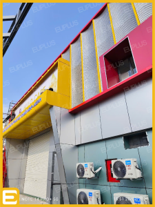 Thi công mặt dựng sang trọng