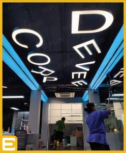 đơn vị thi công bảng hiệu