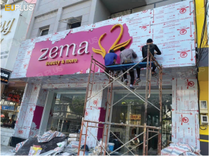 Thi công bảng hiệu sang trọng