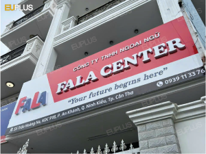 Báo giá bảng hiệu anh ngữ