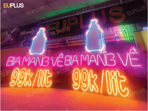 Thi công đèn led neon