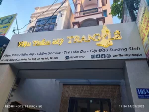Thi công bảng hiệu sang trọng