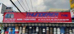 Làm bảng hiệu sữa xe