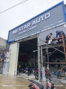 Thi công bảng hiệu tôn